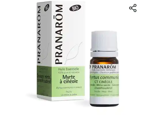 PRANAROM, Aceite Esencial, Mirto Verde Hoja Bio, 5 ml