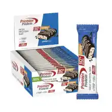 Premier Protein High Protein Bar Crispy Cookie 16 x 40 g - Alto contenido en proteínas + Sin aceite de palma