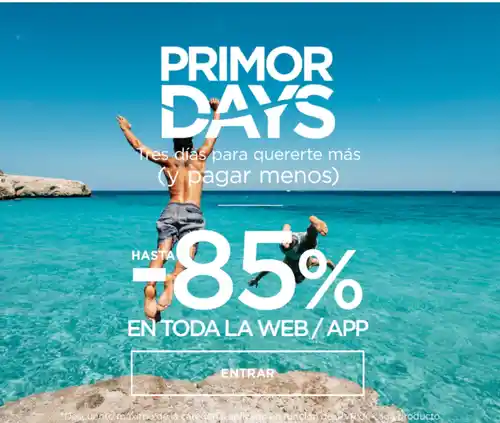 Primor Days -85% en toda la web