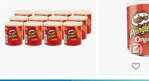 Pringles original - Bandeja de 12 latas de 40 gramos