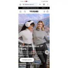 Promo ropa térmica 2ª al 50% - TEZENIS