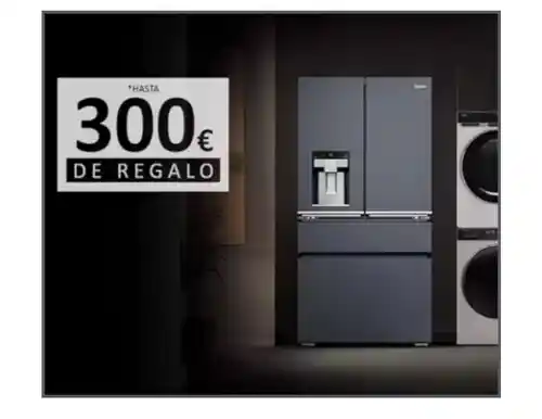 Promoción Cashback: Regalo de hasta 300€ | Haier