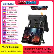 Proyector-tablet  de 11 '' BlackviewPad Android 15 16GB 1TB 30000mAh
