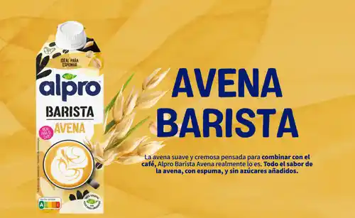 PRUEBA ALPRO BARISTA AVENA - REEMBOLSO PARCIAL 1€