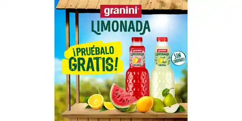 Prueba Granini Limonada Gratis (Reembolso)