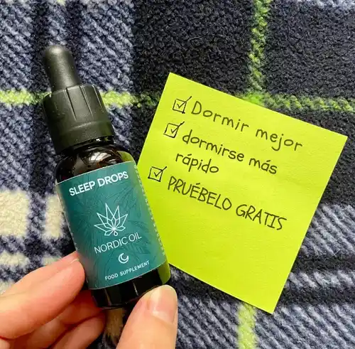 Prueba Gratis Aceite Nordic Oil CBD (Pagando gastos de envío)