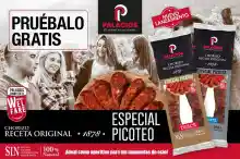 Prueba Gratis  Chorizo picoteo Palacios (Reembolso)