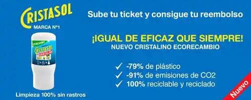 Prueba gratis Cristasol Ecorecambio (Reembolso)