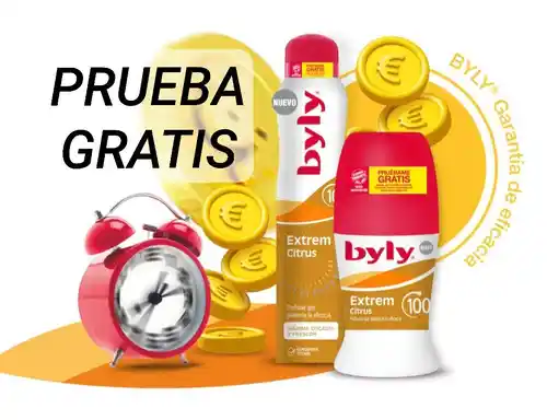 Prueba GRATIS Desodorante BYLY (Reembolso)
