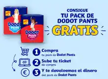 Prueba gratis Dodot Pants (Reembolso)