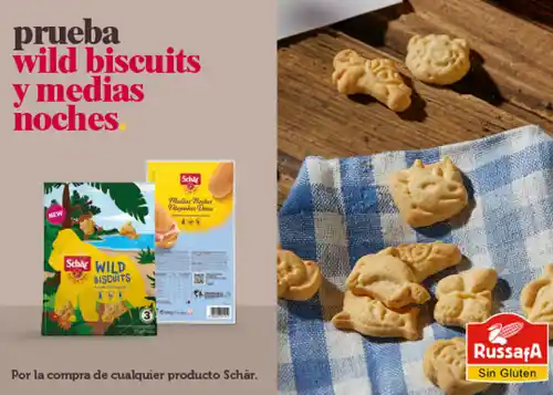 Prueba gratis galletas y medias lunas - Russafa Sin Gluten (Comprando una unidad)