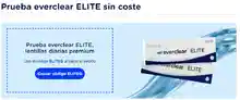 Prueba Gratis Pack de 10 Lentillas diarias ELITE (Paga solo el envío)