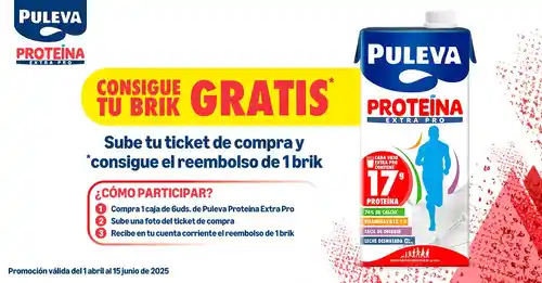 Prueba gratis Puleva Proteína (Reembolso)