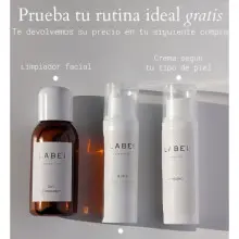Prueba la rutina facial Labei y recupérala GRATIS en tu próxima compra