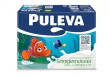 Puleva Disney Leche Semidesnatada Edición buscando a Nemo, 6 x 1 L