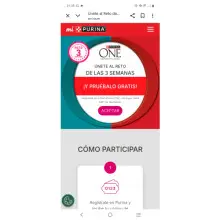Purina one pruébalo gratis