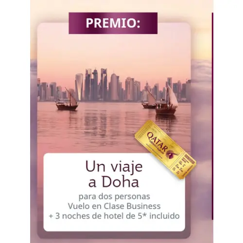 Qatar Airways sortea un viaje a Doha (sorteos)