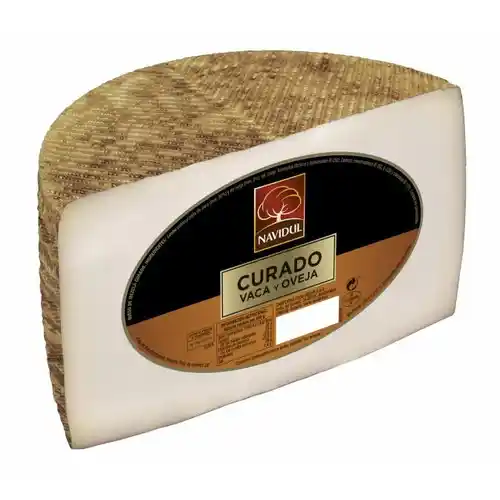 QUESO 2L CURADO NAV MEDIA RUEDA 1.5KG