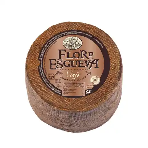 Queso viejo de oveja Flor de Esgueva, 1 Kg.