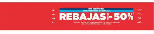 REBAJAS 50% JD Sports