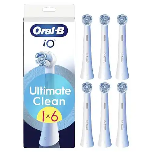 Recambios originales Oral-B iO Ultimate Clean 6 unidades