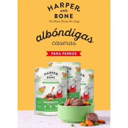 Recoge gratis albondigas caseras para perros Harper and Bone (Máquinas Samplia)