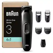 Recortadora Braun Series 3 MGK3420 6 en 1 para pelo y barba.