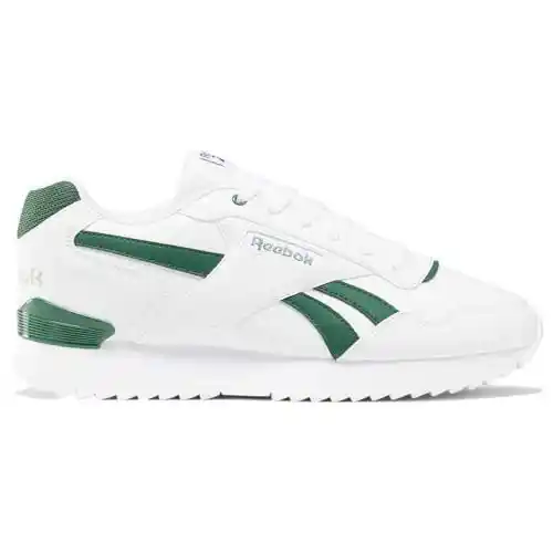 Reebok Glide Ripple, Zapatillas de Deporte Unisex Adulto, Ftwwht Drkgrn Vingre, 36 EU