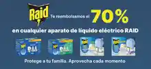 Reembolso 70% Productos Raid