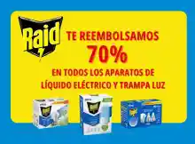 Reembolso del 70% en productos RAID! Recupera hasta 9,5€ 🔥