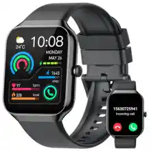 Reloj Inteligente Hombre Mujer, 2025 Nuevo Smartwatch 1.96" Llamada Bluetooth, Pulsómetro/Monitor de Sueño/Podómetro, 113+ Modos Deportivo Hombre, Pulsera Actividad Impermeable IP68 para Android iOS