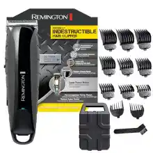 Remington Máquina de Cortar Pelo Prácticamente Indestructible, Cortapelos con Cable e Inalámbrico,Gran Resistencia, Cuchillas Acero Inoxidable Japonés, 120 min Autonomía, Doble Batería Litio - HC5880