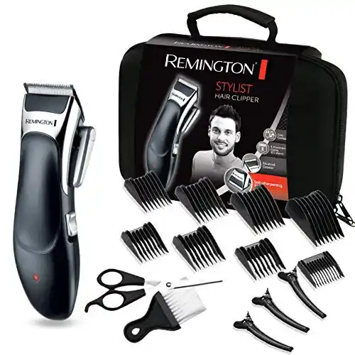 Remington Máquina de Cortar Pelo Stylist, Cortapelos con Cable e Inalámbrico.