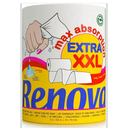 Renova Maxiabsorción. 1 rollo XXL