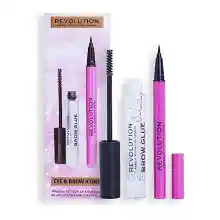 Revolution Set de Regalo Eye & Brow Icons, Brow Glue y Eyeliner Líquido Incluidos