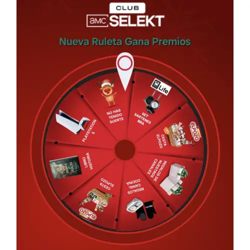 Ruleta de Premios AMC SE: Gana una PlayStation 5, Cestas ElPozo y Más