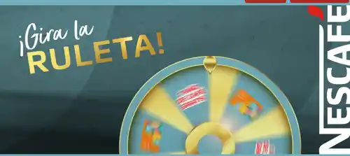 Ruleta Nescafe tarjetas de débito de 200 euros y 15 lotes de café para todo un año (Sorteo)