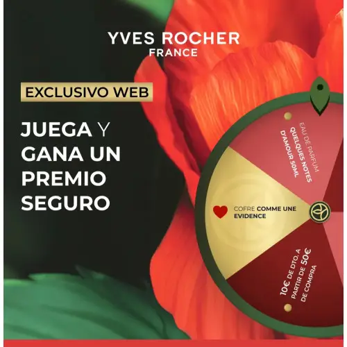 Ruleta Yves Rocher - Regalo seguro