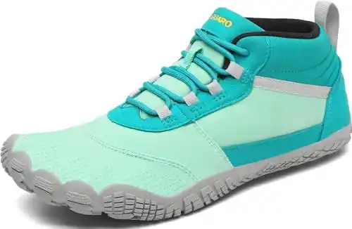 SAGUARO Zapatillas Minimalistas Barefoot Hombre Mujer - Zapatos de Trail Running para Deportes Acuaticos - Ligeras Antideslizante Respirable con Caja Suela Zero Drop, Negro, 43 EU