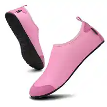 SAGUARO Zapatos de Agua Mujer Unisex Escarpines Cómodo Antideslizante Hombre Zapatillas para Playa Natación Deportes Rosa 42/43 EU