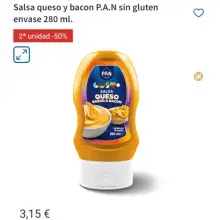 Salsas PAN a 0,44€/u (solo mañana en Carrefour con Gelt)