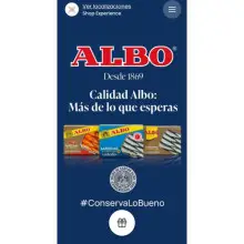 Prueba Gratis productos Albo en Samplia Callao (Madrid)