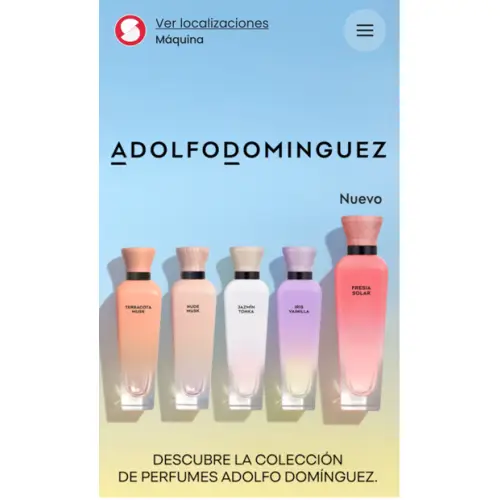 Samplia - Muestra gratis del perfume ADOLFO DOMINGUEZ (solo Madrid - Barcelona)