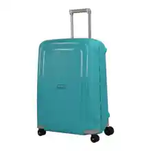 Samsonite S'Cure Spinner 69/25 Maleta, 49 cm, 79 L, Aqua Blue