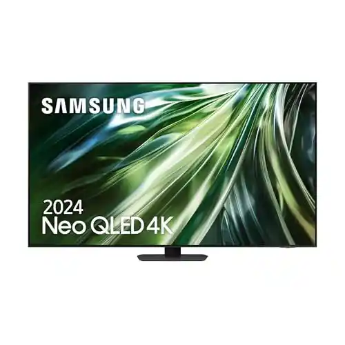 SAMSUNG TV Neo QLED 4K 2024 65QN90D Smart TV de 65" con Resolución 4K Mejorada, más Altavoces Que Nunca con Q-Symphony, el Mejor Smart TV y GANA Todas Las partidas con Motion Xcelerator 144 Hz