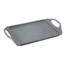 San Ignacio Origen - Placa Grill De 43cm - Fabricada En Aluminio Forjado - Interior Negro Quantanium - Para Todos Los Fuegos - Punto De Inducción - Asador Uso Diario