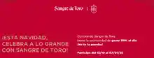 Sangre de Toro sortea 8.500 € en tarjetas de 100€ (Sorteo por compra)