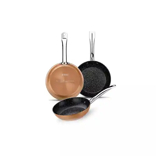 Sartenes Monix Copper - Set de 3 piezas