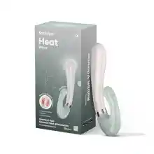 Satisfyer Heat Wave Connect App Rabbit-Vibrador | Vibrador Bunny Bluetooth para Mujeres | Con Función de Calor y Control por App | Estimulación Vibrante | Silicona Médica | 20 cm | Mint