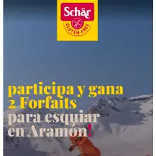 Schar sortea 2 forfaits para esquiar en Aramon